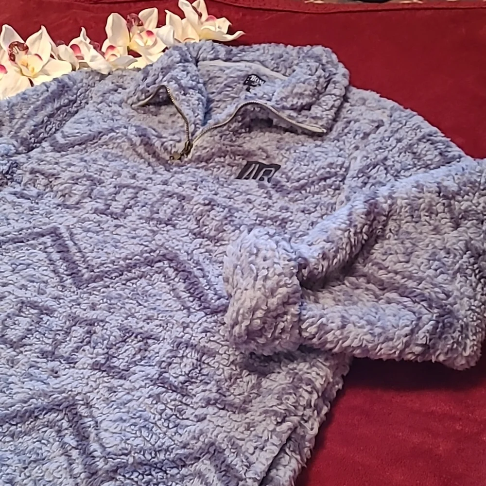 Quarter Zip Sherpa Sweater NWOT - Picture 8 of 12